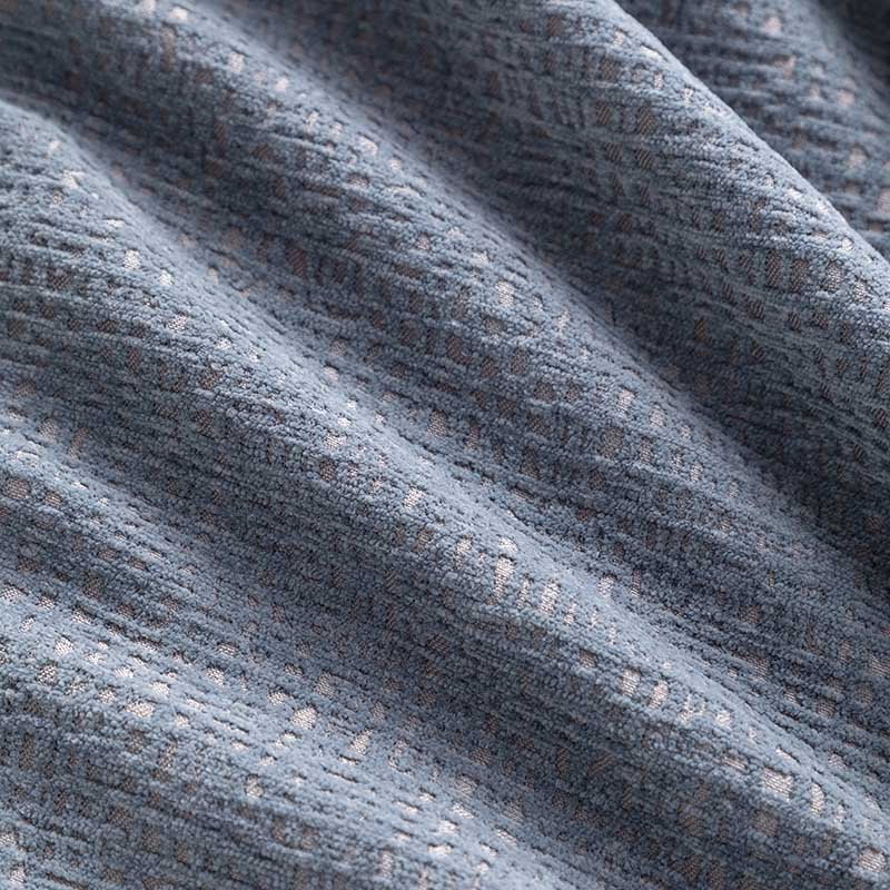WZ2110 Polyester Irrégulier ， Fort contraste concave-convexe ， Chenille douce ， Tissu de canapé ， Tissu décoratif